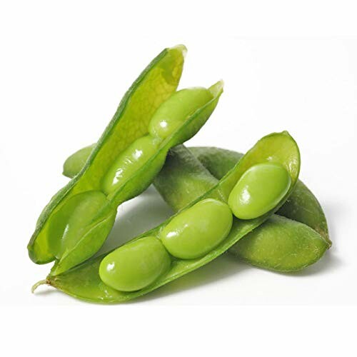 Verse edamame bonen in hun peul